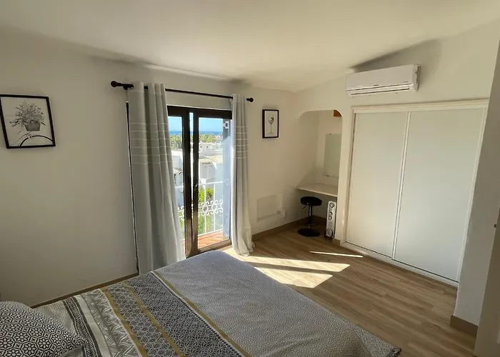 Vue Et Piscine à 5 Min à Pied De Sao Rafael Apartamento Albufeira